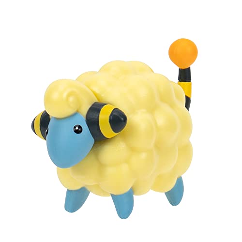Pokémon Clip ‘N’ Go Mareep Includes 2-Inch Battle Figure and Level Ball Accessory, Voltilamm - Image 3
