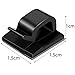 Blulu 100 Piezas Mini Clips de Cable de Exterior con Cinta Adhesiva...