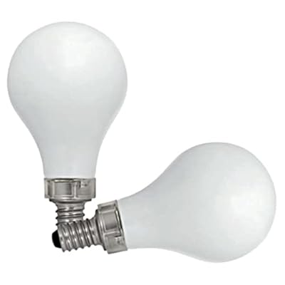 SYLVANIA (8 Bulbs) 40524 - LED A15 A Line Pear LED Light Bulb, Candelabra Base, 2700K Soft White Glass LED Light Bulb