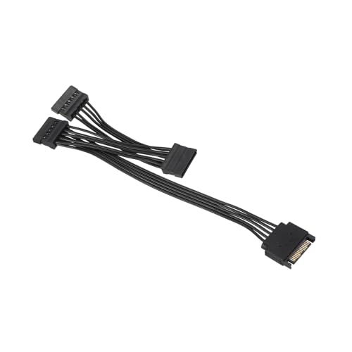 Cable de alimentación SATA Serial 15 Pin MECCANIXITY miniatura 3