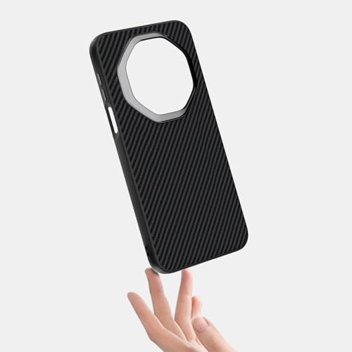 Coque Huawei Mate 70 RS premium en TPU micro-gaufré effet carbone vert - 6