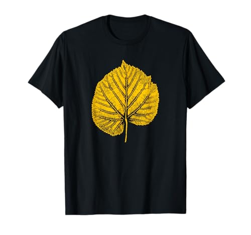 Linden Tree Leaf - Nature & Forest - Leaves Stamp BOTANICALS T-Shirt