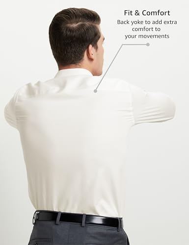 Image of Symbol Premium Men's Wrinkle-Resistant Regular Fit Cotton Formal Shirt