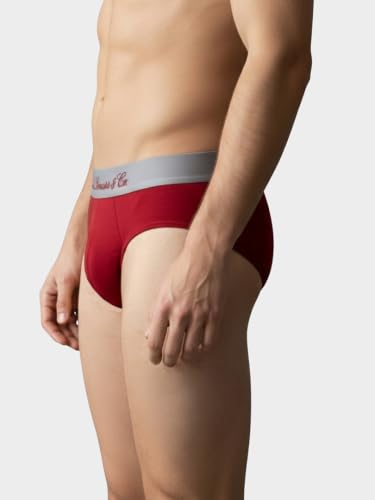 Image of Levi's 073 Cotton Elite Brief | Premium Men's Brief Underwear | 4-Way Stretch | Outer Elastic Waistband | Double-Layered Pouch | Pack of 2