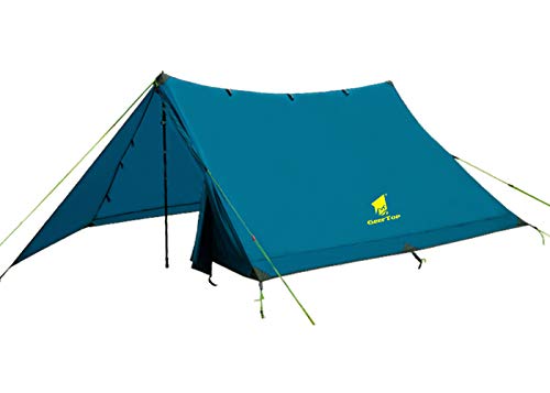 GEERTOP Tent for Backpacking, 2 3 Man 3 Season Ultralight Waterproof Trekking Family Tent for Camping Hiking Mountaineering Travel Outdoor Activities (Fly Sheet)