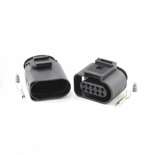 Conector de bobina de encendido de 10 pines macho y hembra para coche 6X0973815