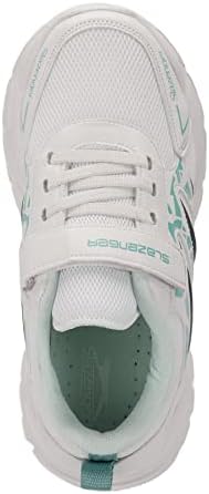 Slazenger Kız Çocuk Kanner Ayakkabı, Beyaz / Yeşil, 34 - Görsel 5