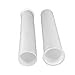 Flexcraft P2238 Plastic 8 Inch Flanged Strainer Tailpiece for Tubular Drain Applications 1-1/2 Inch White