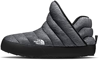 THE NORTH FACE Women's ThermoBall™ Traction Bootie, Phantom Grey Heather Print/TNF Black, 8