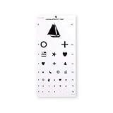 EMI Kindergarten Child Pediatric Eye Chart 22 In. X 11 In.