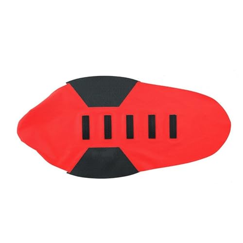 Housse de siège antidérapante en cuir pour moto tout-terrain GASGAS Red