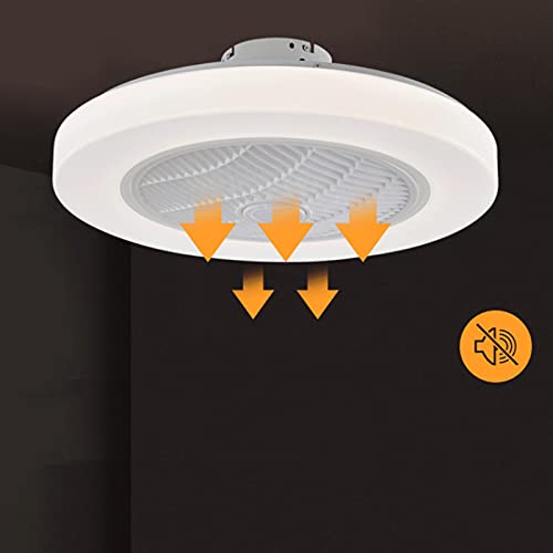 Ventilateur de plafond pour salon解决闷热 舒适静音télécommande lanterne