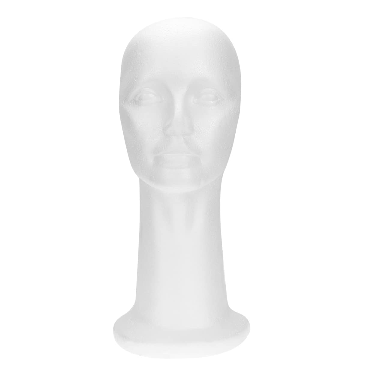 Housoutil 2pezzi Manichino Testa Per Parrucche e Accessori Espositore Multifunzionale Per Saloni e Negozi Realistico Per Occhiali e Cappelli Facile Da Trasportare e Resistente