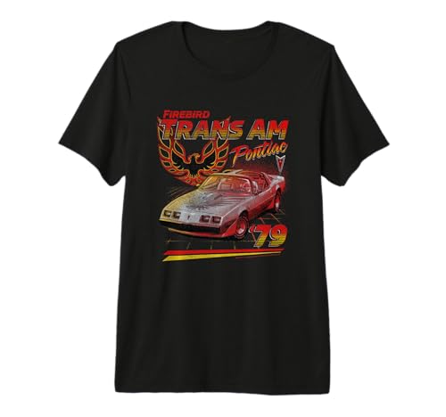 Trans Am Pontiac Firebird 1979 Retro Muscle Car Design Premium Tri-Blend T-Shirt