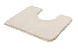Kleine Wolke WC-Vorleger Seattle / 55 x 50 cm/Farbe Natur Badteppich, Polyester, 55x50x3 cm, 4004478264489