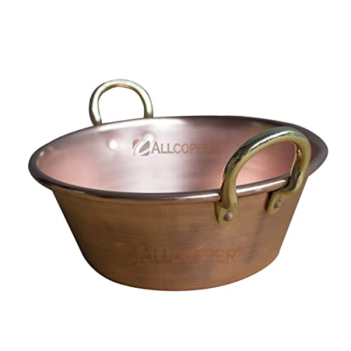 Ollas de mermelada con cobre Ø 38 cm para evitar que el azúcar se queme 2
