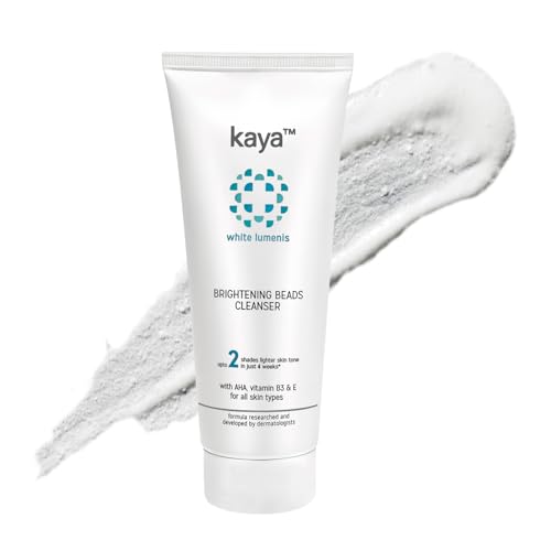 Kaya Brightening Beads Face Wash with AHA, Niacinamide & Vitamin ...