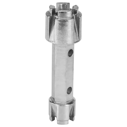 TECKEEN Llave removedora de desagües, llave de aleación de aluminio para baño y casa de baños