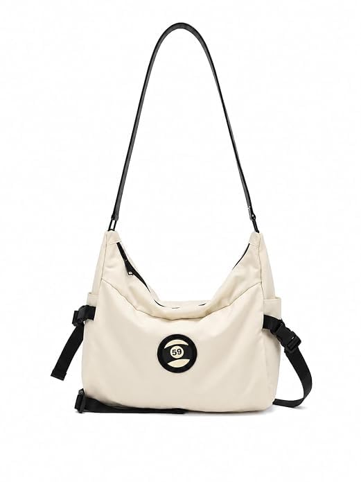 Shoulder Bag for Girls & Women, Lightweight Korean Style Casual Sling Bag,Crossbody Bag,Spacious and Durable for College,Travel, Office, Shopping and Daily Use.-image-44