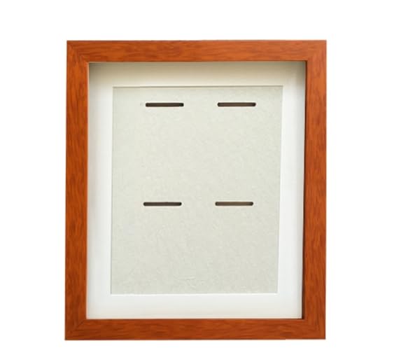 Duża ramka wyświetlacza medalu, Drewniana ramka na medal 3D Deep Box, wielokolorowa, wiele rozmiarów(Teak,4 medals/24 * 33cm)