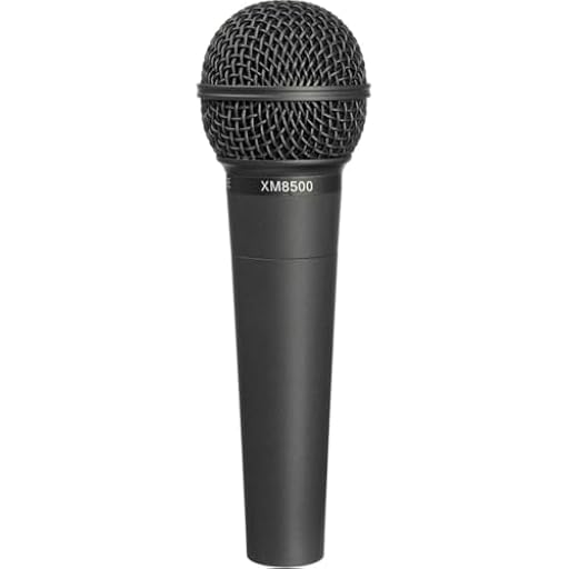 Behringer XM8500 Dynamic Cardioid Vocal Microphone, XLR Output, for Live Sound and Mic-Level Recording Applications | Ya disponible en tu tienda friki favorita! En mundofriki.es!