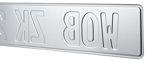 Custom European Style License Plate - 10 Character Multiple Colors #TOP5