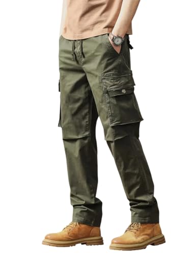 TAGAS Men’s Cotton Cargo Pants | Men Cargo Jogger Pant | Slim Fit...