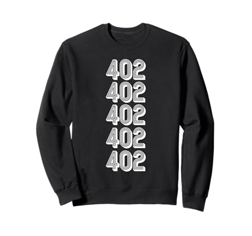 402 Codice area Calgary AB Felpa