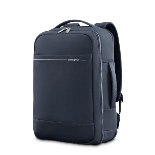 Image of Samsonite Basic Backpack, Dedicated Laptop Compartment, Stash Front Pockets and Lightweight Breathable Airmesh
