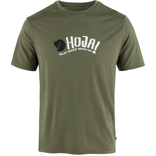 T-Shirt Femme Fjällräven Hoja Wool M - Taille M - Coloris outdoor