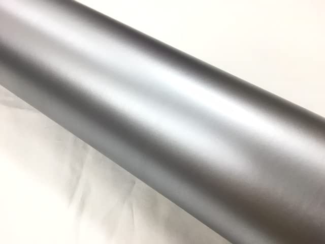 Amazon.co.jp: カーラッピングシート マットシルバー 152cm×30cm