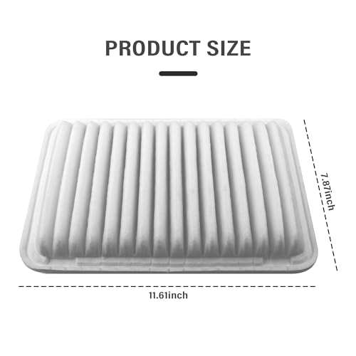 Ihotder IHOTDER-LV XIN-1308 Car Engine Air Filter,Air Filter Automotive Replacement Oem#17801-0H010,17801-0H020,Auto Air Filter Compatible thumb #1