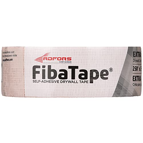 Image of ADFORS FibaTape FDW8666-U 2-3 /8x250 Extra Strength Drywall Joint Tape, Beige (Pack of 10)
