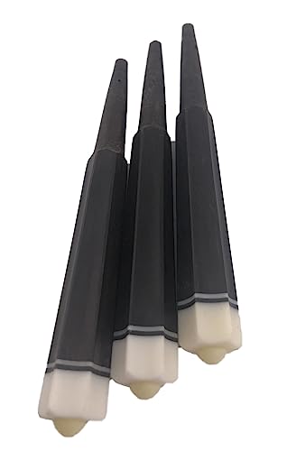 Amazon.co.jp: 三線カラクイ 黒木六角 穴あけ加工済み × 3本セット ＋