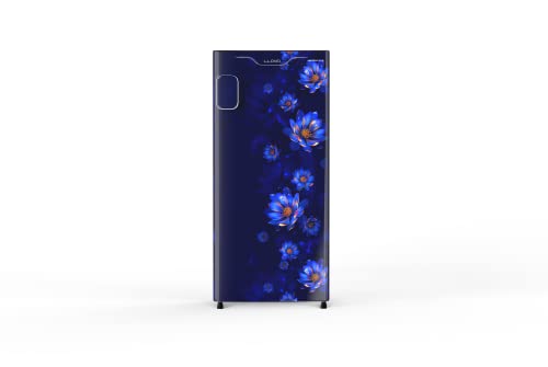 LLOYD 188L 3 Star Direct Cool Single Door Refrigerator TG (FLORET BLUE-GLDC203SFBT4JC