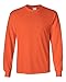 Gildan Ultra, Langarmshirt, Baumwolle Gr. XXL, Safety Orange