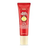 Sun Bum SPF 30 Sunscreen Heat Wave Tinted Lip Balm - Coconut Flavor Broad Spectrum Moisturizing with Aloe & Vitamin E - Hawaii 104 Act Compliant (Made Without Octinoxate & Oxybenzone) - 0.5 oz