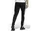 adidas Herren Train Essentials 3-Stripes Training Pants, Black / White, XL