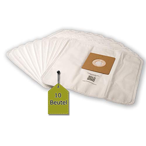 10 Staubsaugerbeutel kompatibel mit DIRT DEVIL BG - 2 M 3210, 10 Staubbeutel + 1 Mikro-Filter ähnlich Original Staubsaugerbeutel DIRT DEVIL 3050022