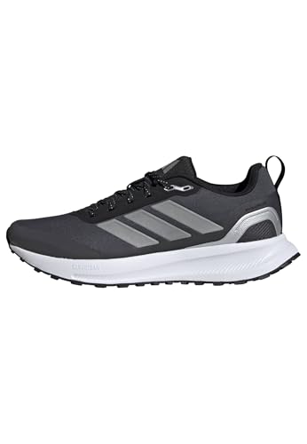 Adidas Mujer RUNFALCON 5 TR Running Shoes, Core Black/Silver Metallic/Carbon, 39 1/3 EU