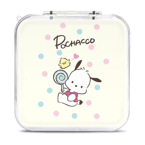 ポチャッコ Switch用ゲーム機用カセットケース イッチ保護カバー 収納バッグ Switch対応ハードケーススイッチ 防塵 防汚 防水 耐衝撃 12枚収納ジョイコン全面保護 着脱簡単