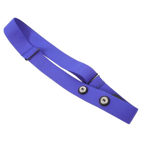 CLISPEED Correa de Pecho Ajustable Azul 110 Cm para Monitor de Frecuencia Cardíaca, Banda de Repuesto para Gimnasio y Ciclismo, Compatible Monitores de Actividad Física, Uso Interior