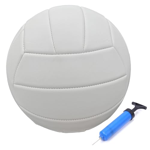 ABAJI Volleyball Official Size Thicker PVC Pure Color Pump