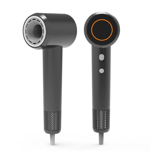 Hair Dryer for Women - 110,000 RPM Motor for Ultra-Fast Drying, 3 Temperature & 2 Speed Settings, Lightweight Design with Magnetic Nozzle, Ideal for Home and Travel
