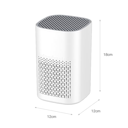Mini Air Purifier - 360° HEPA Filtration System Quietly Cleans Air in Bedrooms, Kitchens & Offices, Eliminating Dust, Smoke & Unwanted Odors - image 7