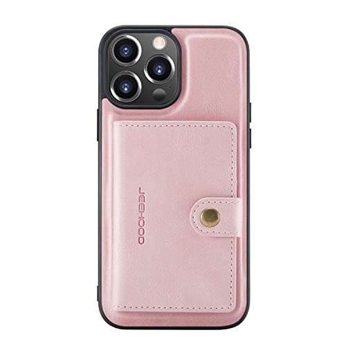 Coque iPhone 13 Pro rose résout le problème du portefeuille encombrant - 2