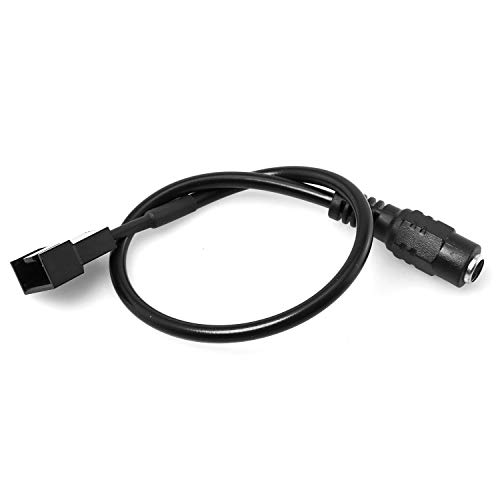Image of DGZZI 5.5x2.1mm DC Female Plug to 4Pin Male PC Fan Power Supply Adapter