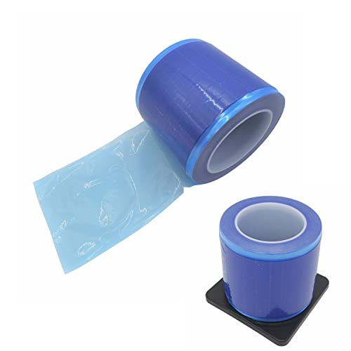 Barrier Film Roll,Dowei 1200 Sheets Disposable Thick Protective Barrier Film Roll With Dispenser Box,4''X 6'' Barrier Film For Dental Medical And Surgical Surface Covering #TOP8
