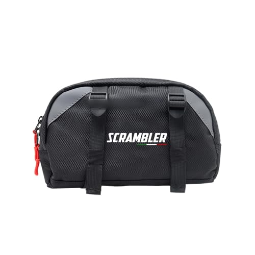 Sacoche guidon moto : rangez vos affaires sur Ducati Scrambler 400