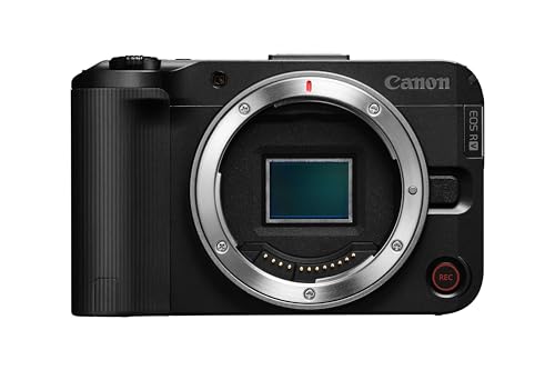 Canon EOS R50 V - Appareil pour Le Vlog (Vendu sans l'objectif) Compatible avec l'Objectif Canon RF | Matériel pour Créateurs de Contenu | Vlog et Voyage | Connexion Bluetooth